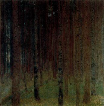 古斯塔夫 尅林姆特 Pine Forest II 古斯塔夫 尅林姆特 Pine Forest II